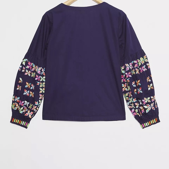 Maeve Sonja Embroidered Blouse - Picture 5 of 6